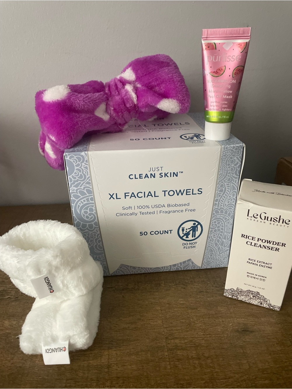 Clean your face!